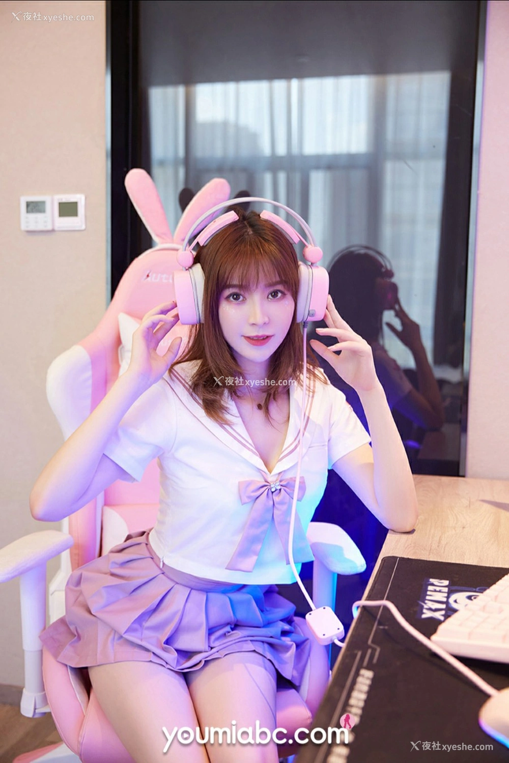 1P - [YouMi尤蜜] YoYO优优 激萌电竞少女