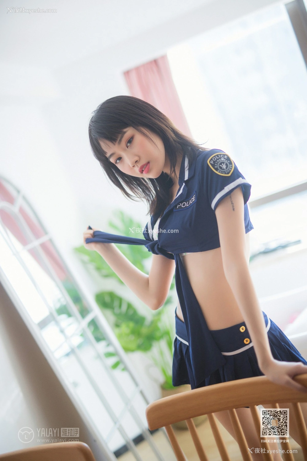 1P - [YALAYI雅拉伊] Y544 粉粉 雷霆警花