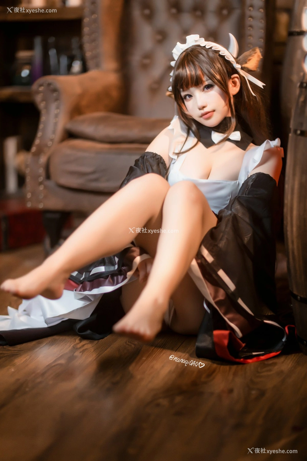 1P - 七七娜娜子 – 樫野牛牛女仆