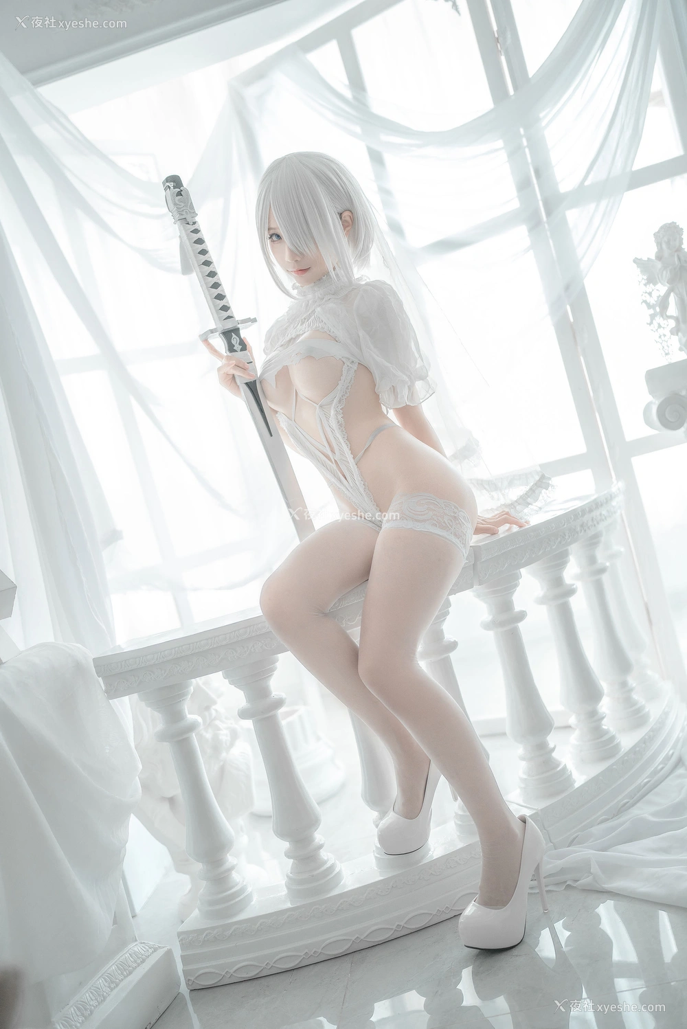 1P - 蠢沫沫 – 2B-白婚纱