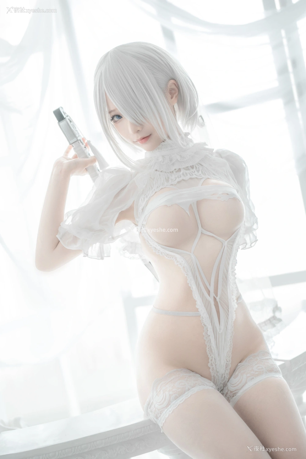 1P - 蠢沫沫 – 2B-白婚纱