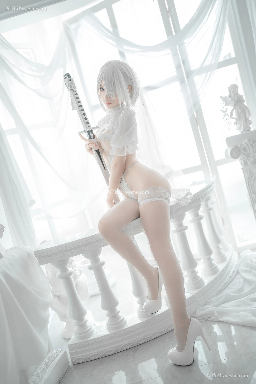 1P - 蠢沫沫 – 2B-白婚纱