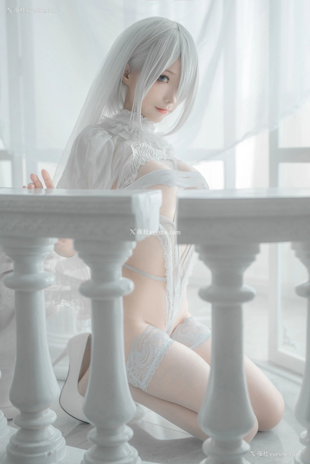 1P - 蠢沫沫 – 2B-白婚纱