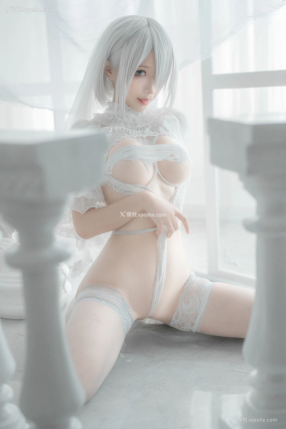 1P - 蠢沫沫 – 2B-白婚纱