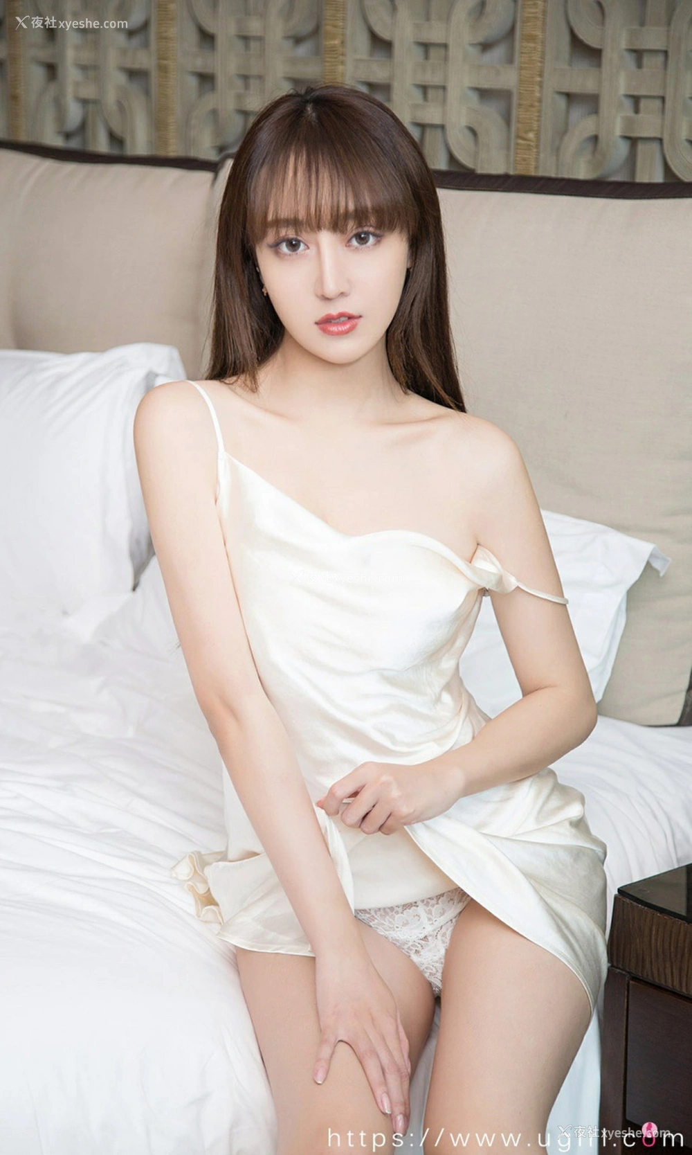 1P - [Ugirls尤果网]爱尤物专辑 No.2170 李宝儿 白色欲网