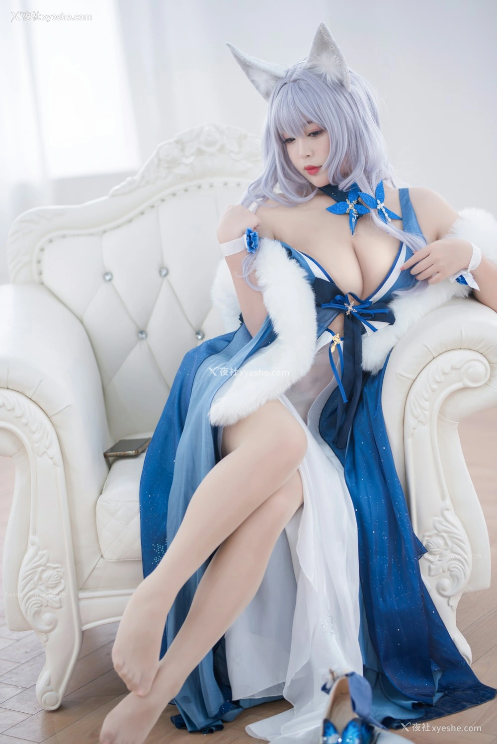 1P - [Cosplay]白烨 – 信浓睡衣诱惑