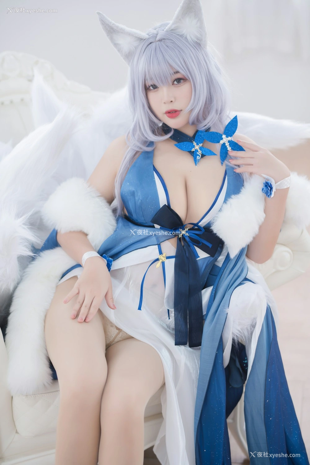 1P - [Cosplay]白烨 – 信浓睡衣诱惑