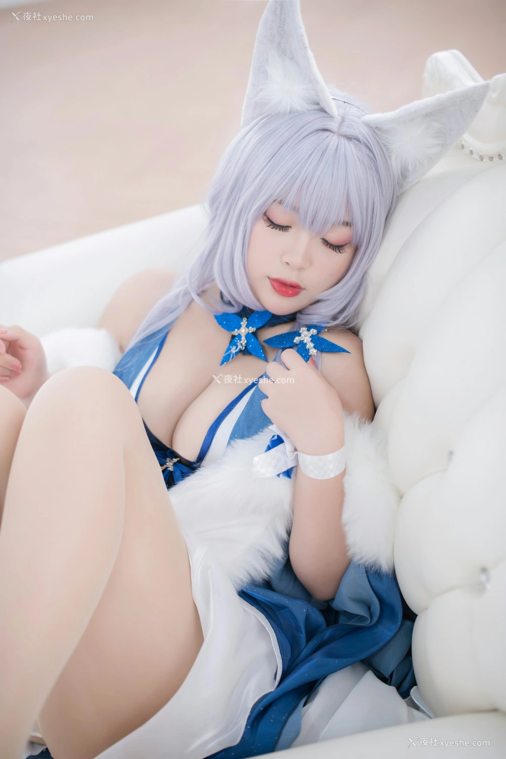 1P - [Cosplay]白烨 – 信浓睡衣诱惑