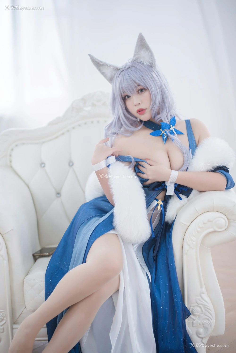 1P - [Cosplay]白烨 – 信浓睡衣诱惑