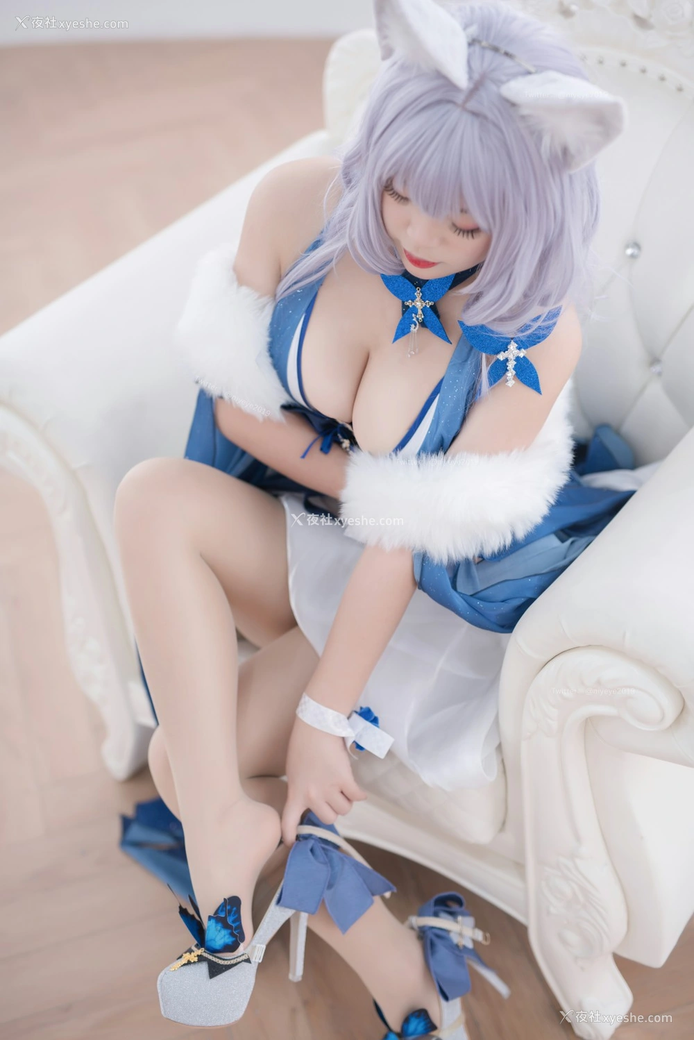 1P - [Cosplay]白烨 – 信浓睡衣诱惑