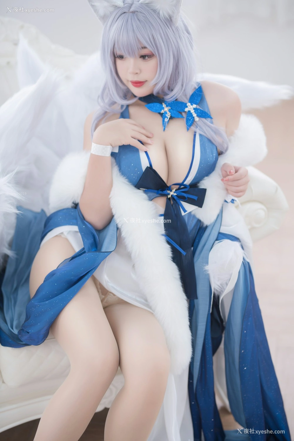 1P - [Cosplay]白烨 – 信浓睡衣诱惑