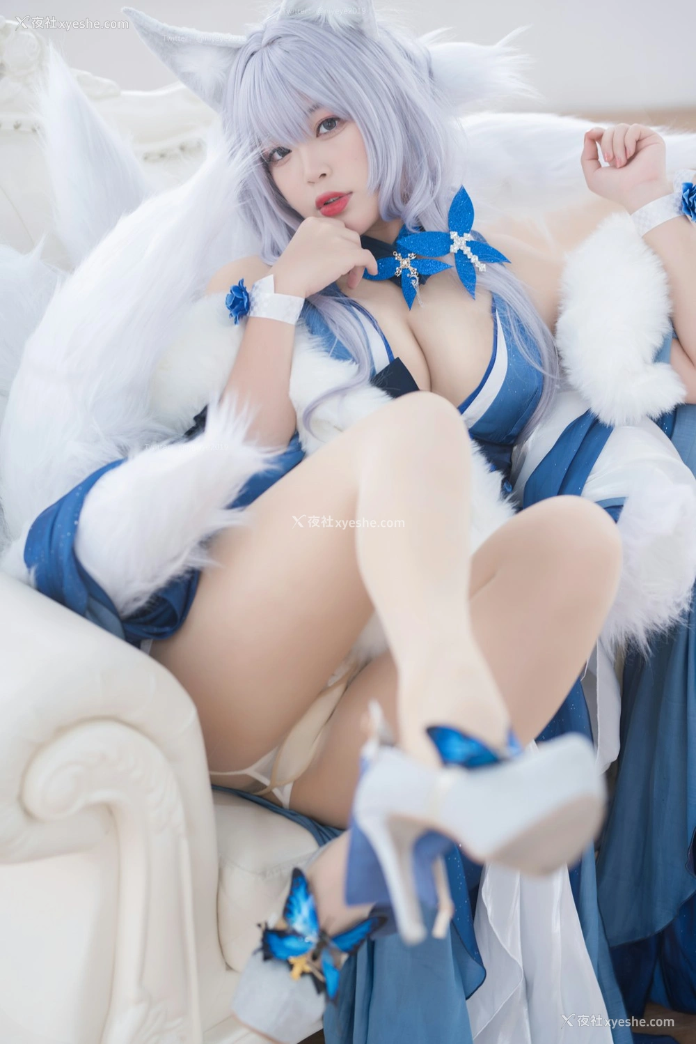 1P - [Cosplay]白烨 – 信浓睡衣诱惑