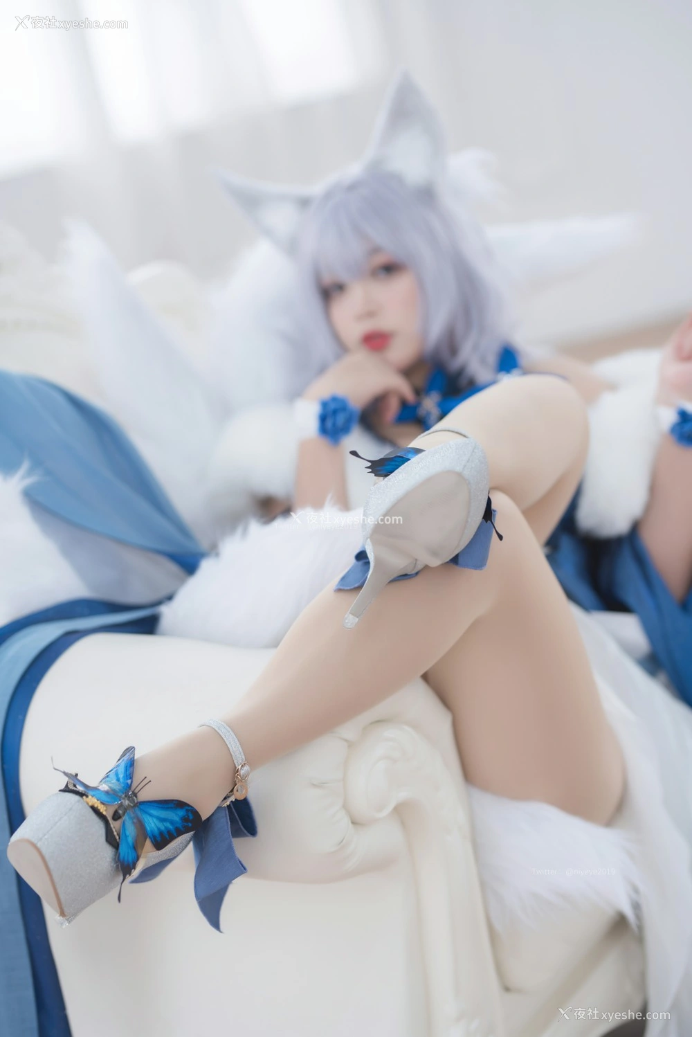1P - [Cosplay]白烨 – 信浓睡衣诱惑