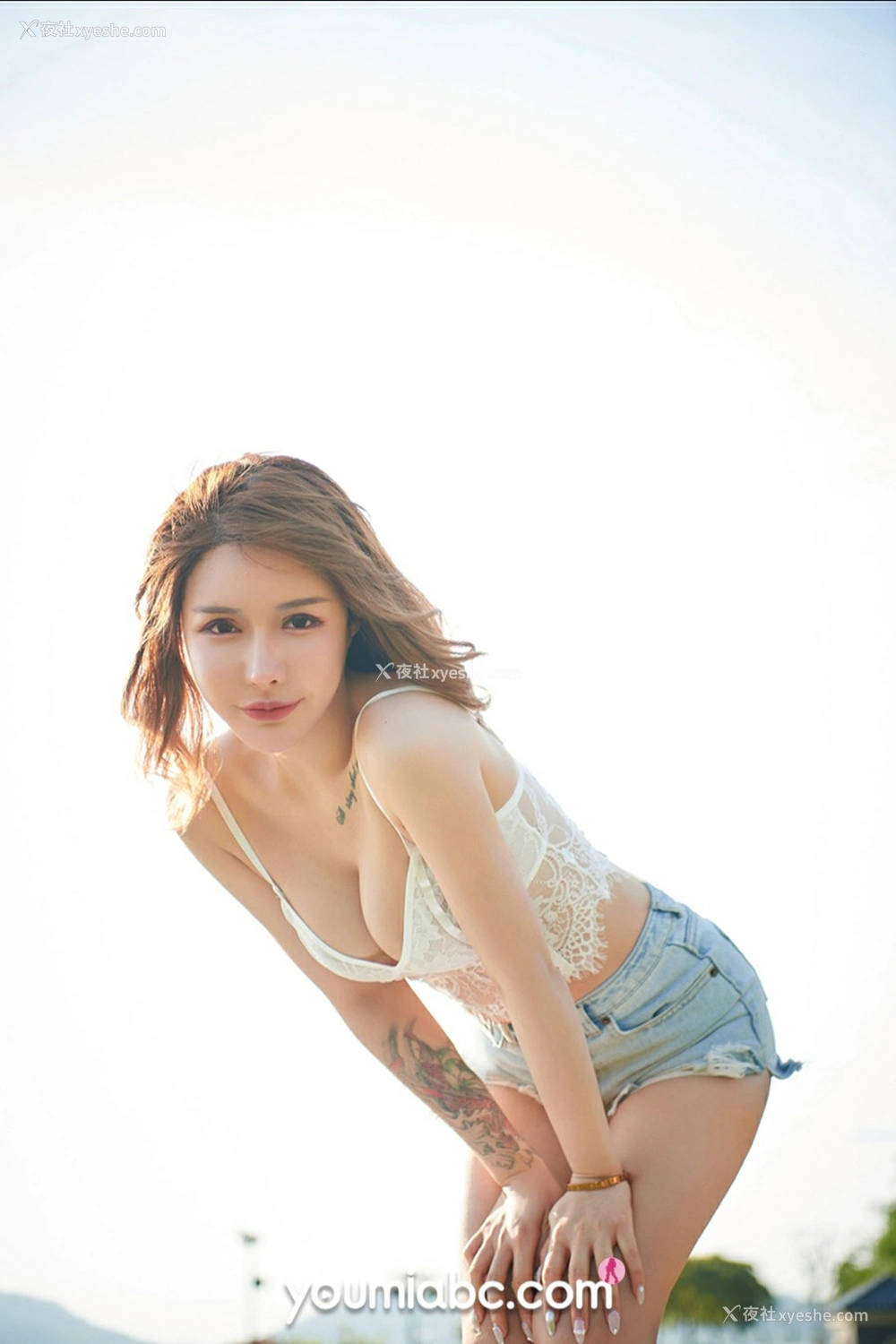 1P - [YouMi尤蜜] 可可 短发女孩