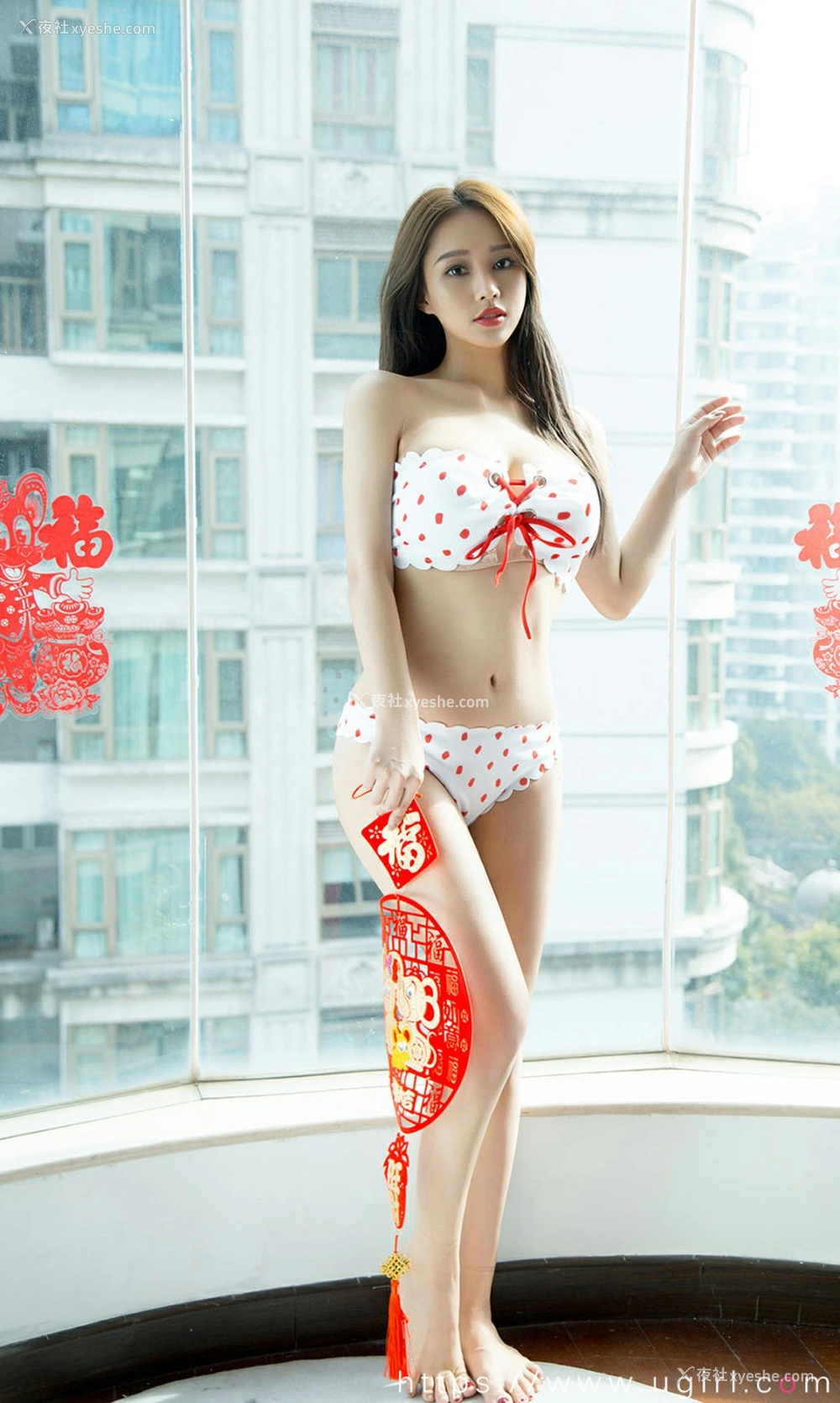 1P - [Ugirls尤果网]爱尤物 No.1715 安安 迎财神