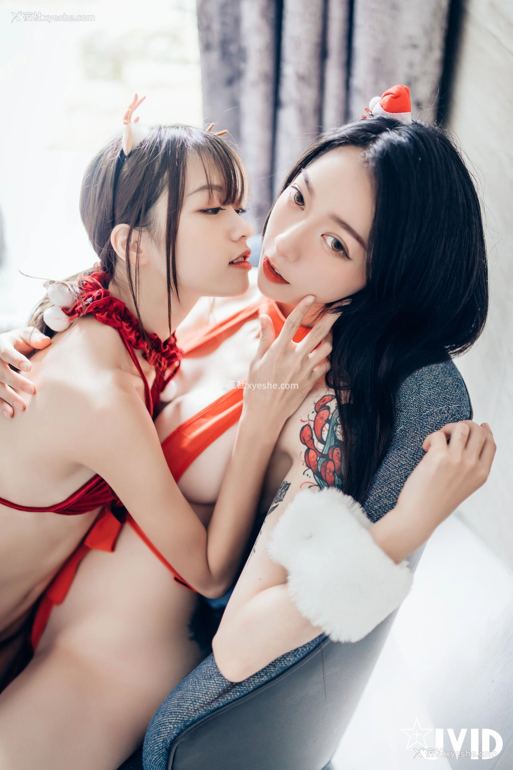 1P - 飘飘×妍妍《圣诞女神麋鹿宠物》
