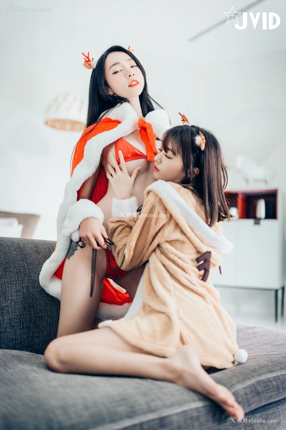 1P - 飘飘×妍妍《圣诞女神麋鹿宠物》