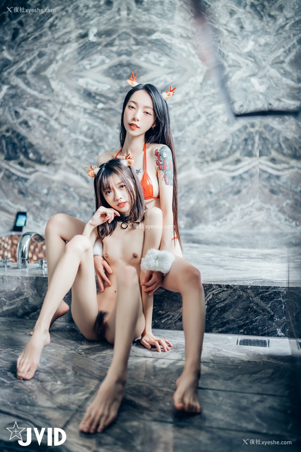 1P - 飘飘×妍妍《圣诞女神麋鹿宠物》