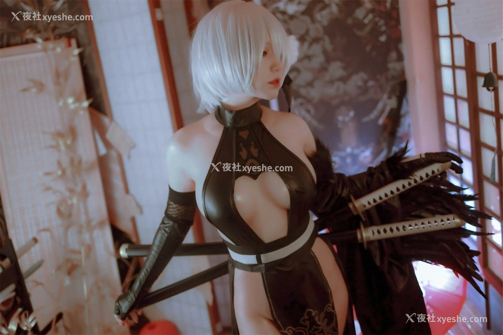 1P - 萌妹子Nyako喵子 – 2b同人旗袍