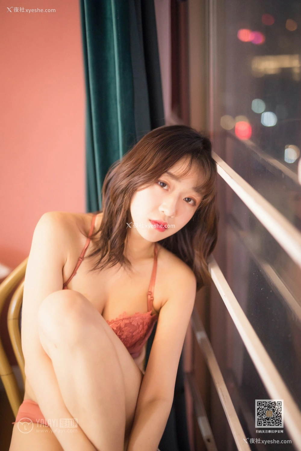 1P - [YALAYI雅拉伊] Y552 小颖 六十六楼往下看