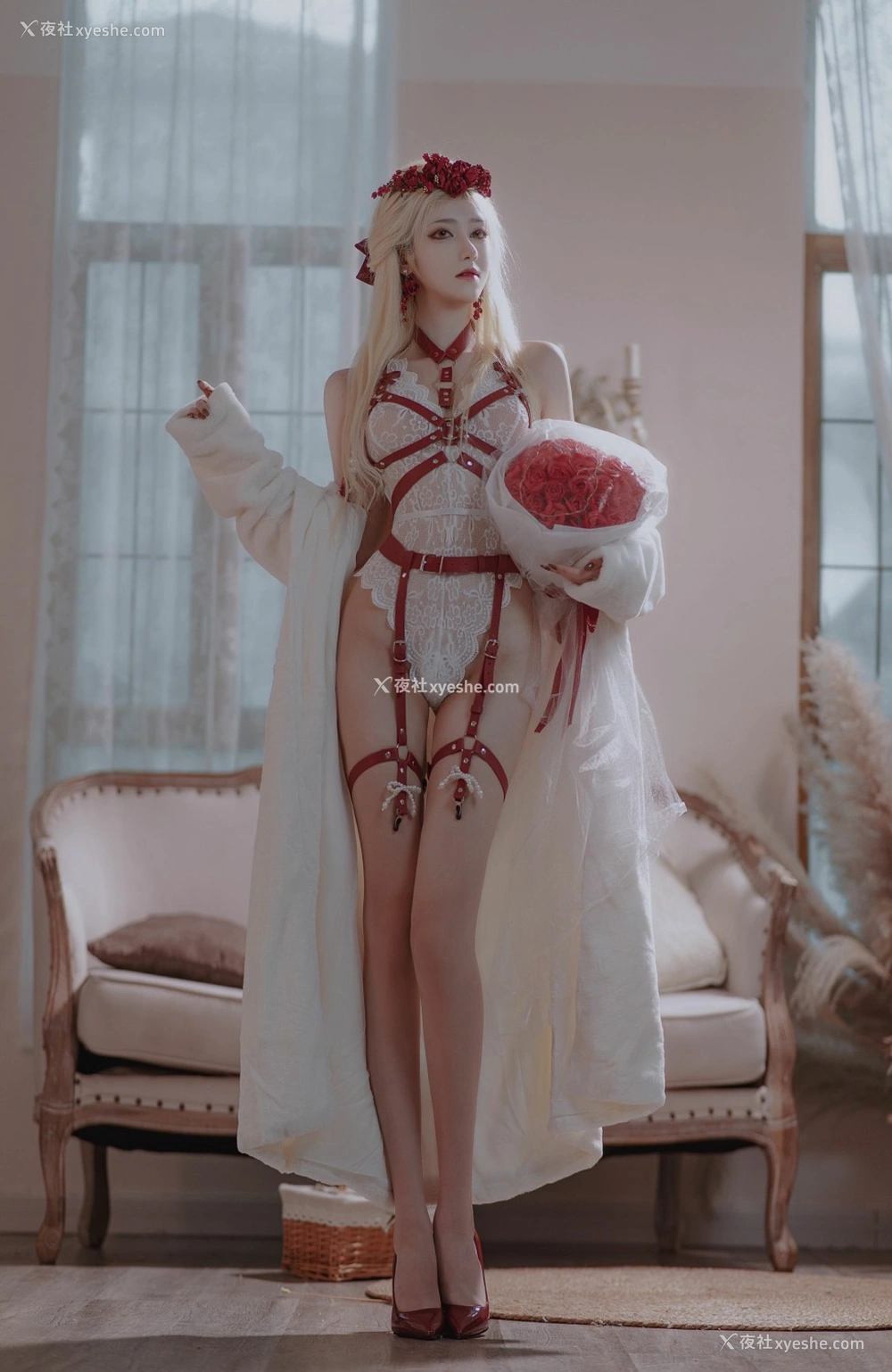 1P - [Cosplay]南桃Momoko – 玫瑰