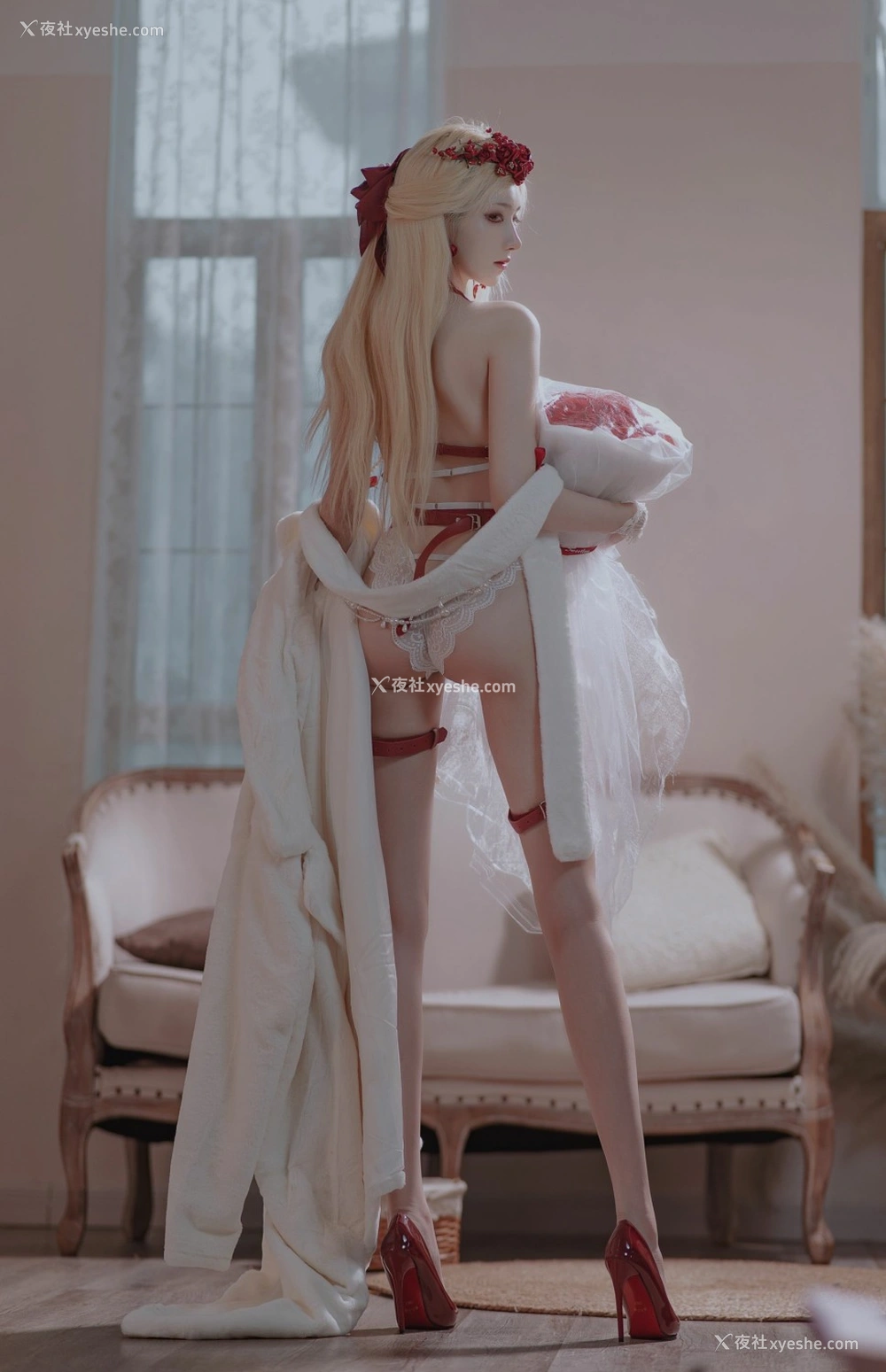 1P - [Cosplay]南桃Momoko – 玫瑰