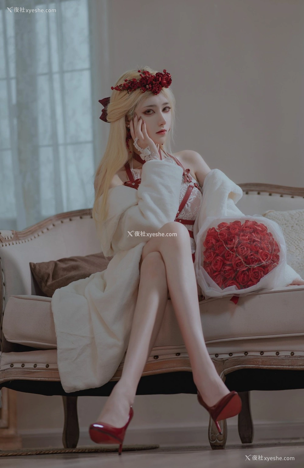 1P - [Cosplay]南桃Momoko – 玫瑰