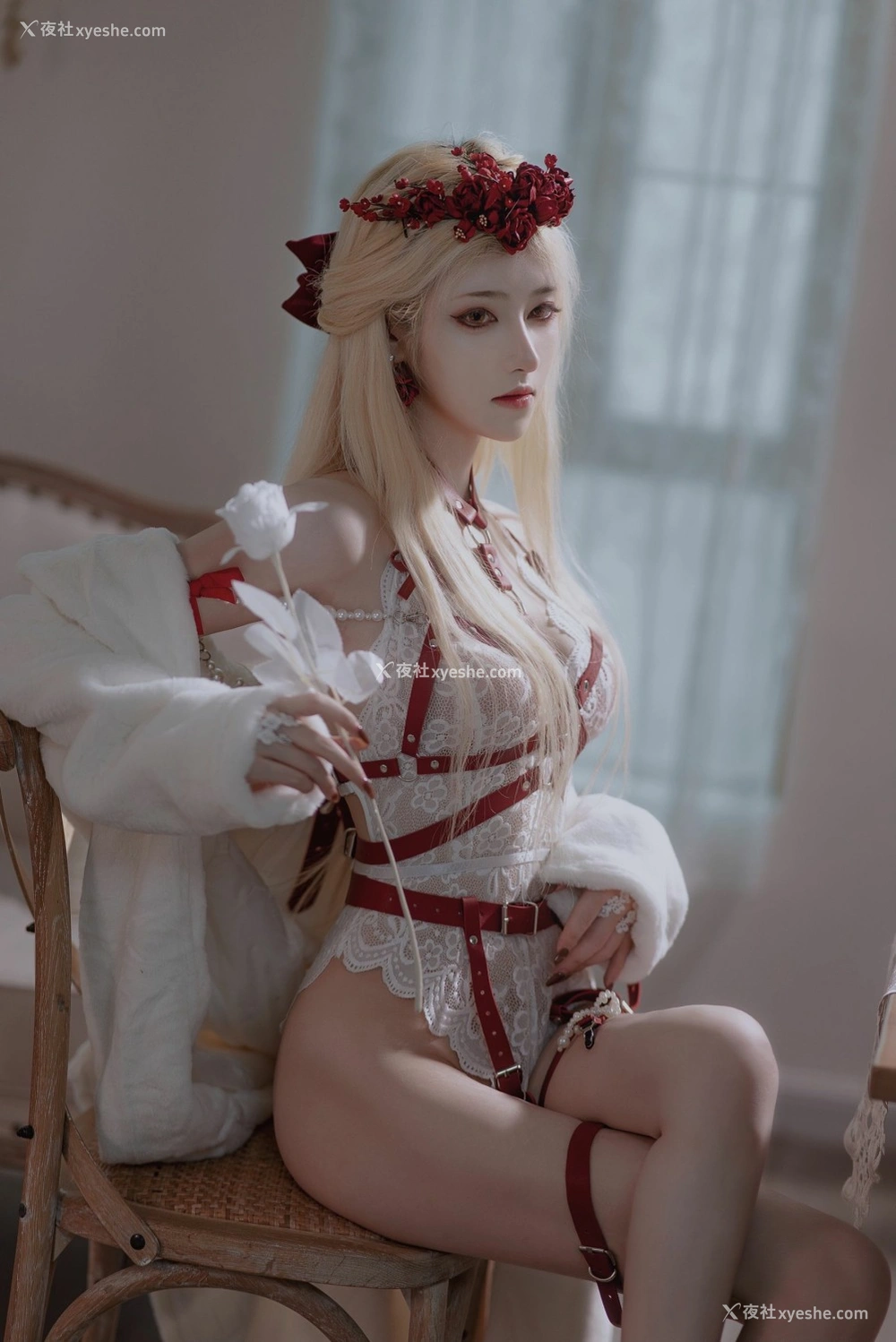 1P - [Cosplay]南桃Momoko – 玫瑰