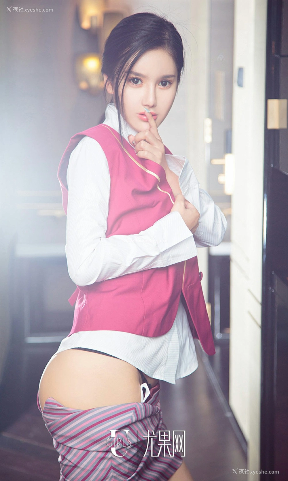 1P - [Ugirls爱尤物] No.835 Olina 青春马尾辫