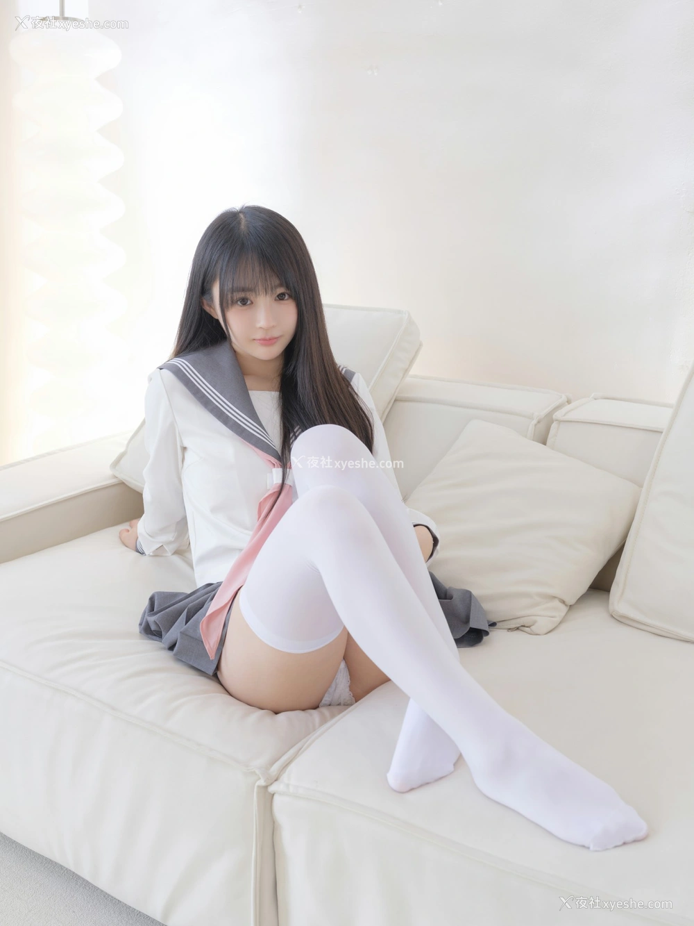 1P - 桜井宁宁 – 白丝JK