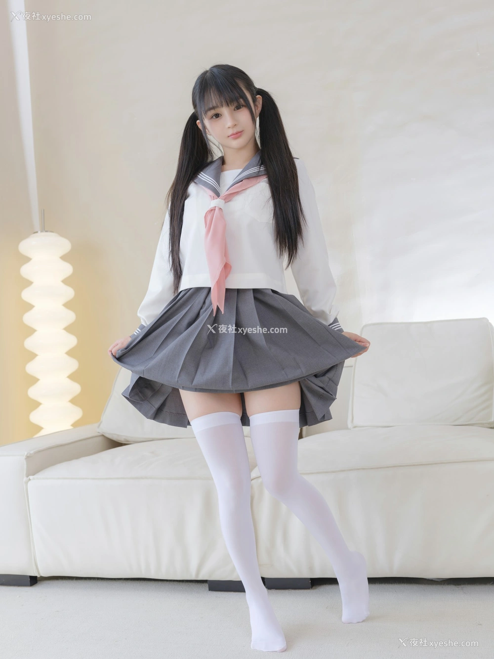 1P - 桜井宁宁 – 白丝JK