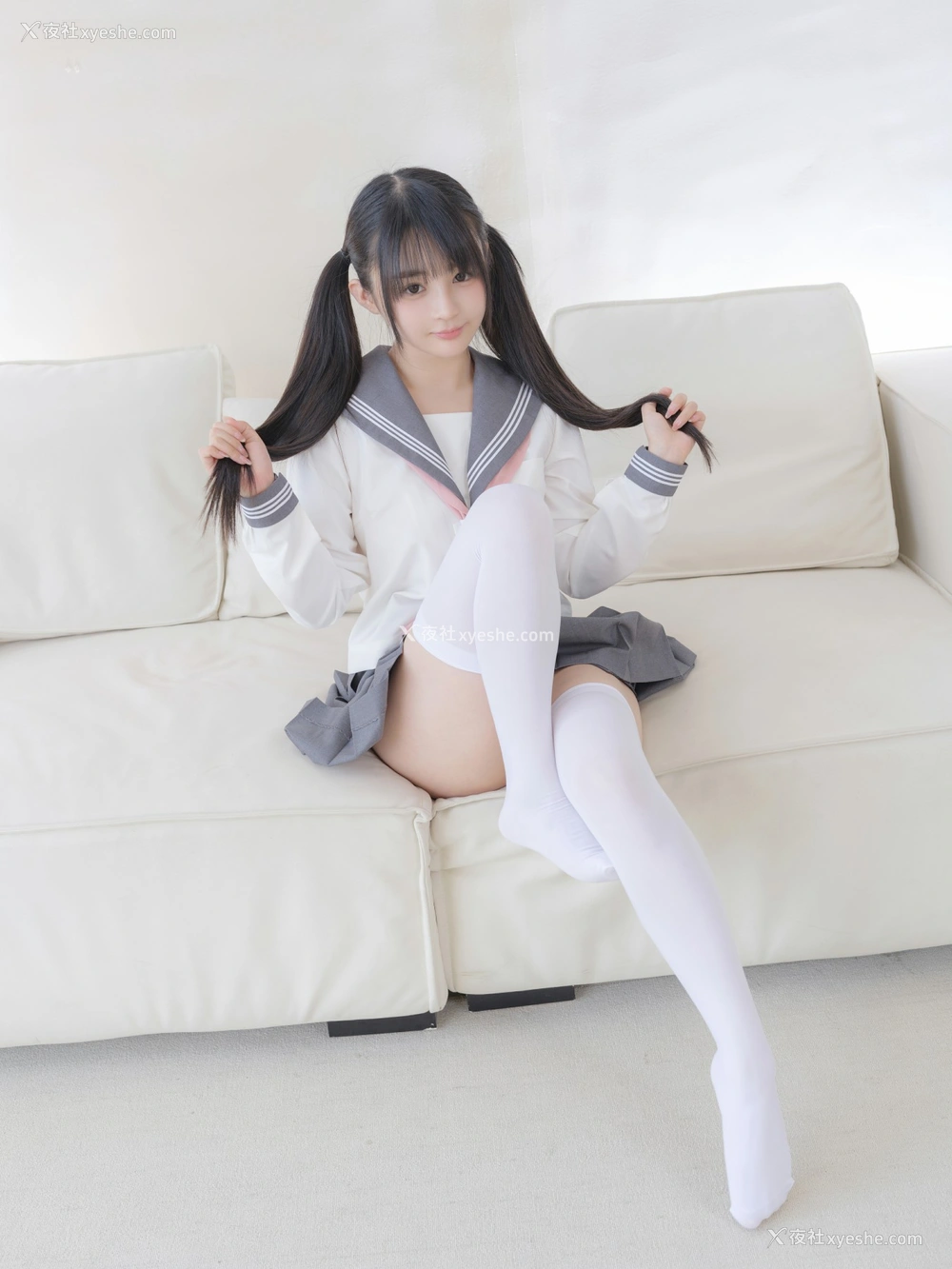 1P - 桜井宁宁 – 白丝JK