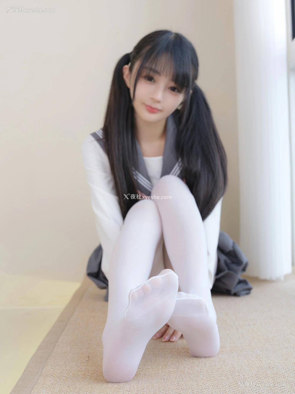 1P - 桜井宁宁 – 白丝JK