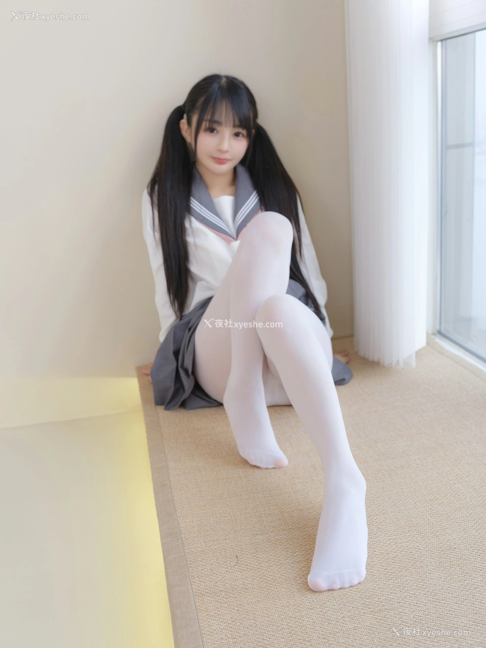 1P - 桜井宁宁 – 白丝JK