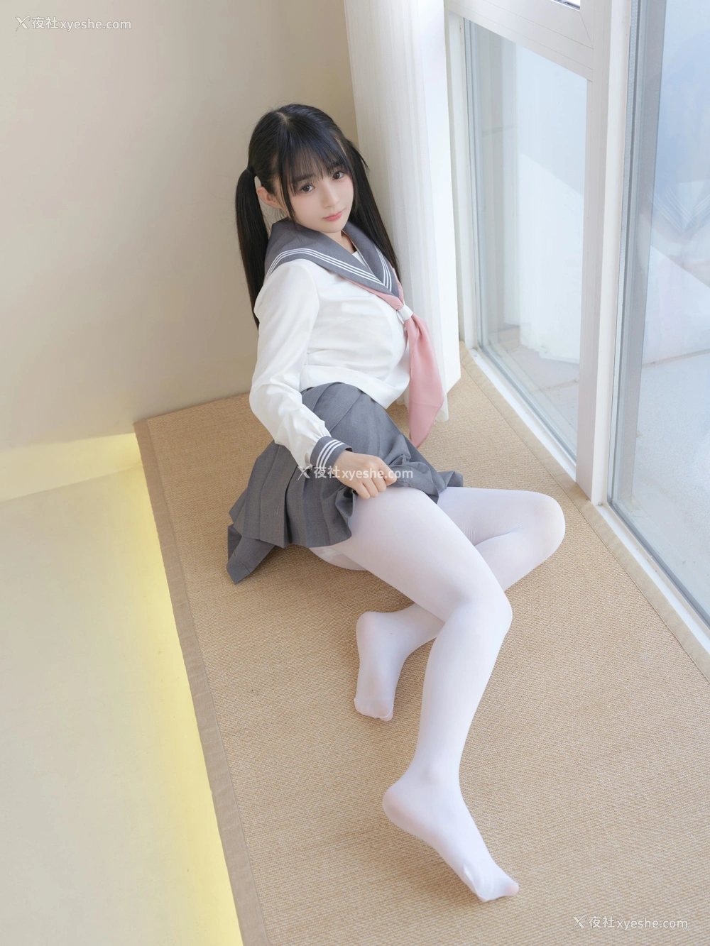 1P - 桜井宁宁 – 白丝JK