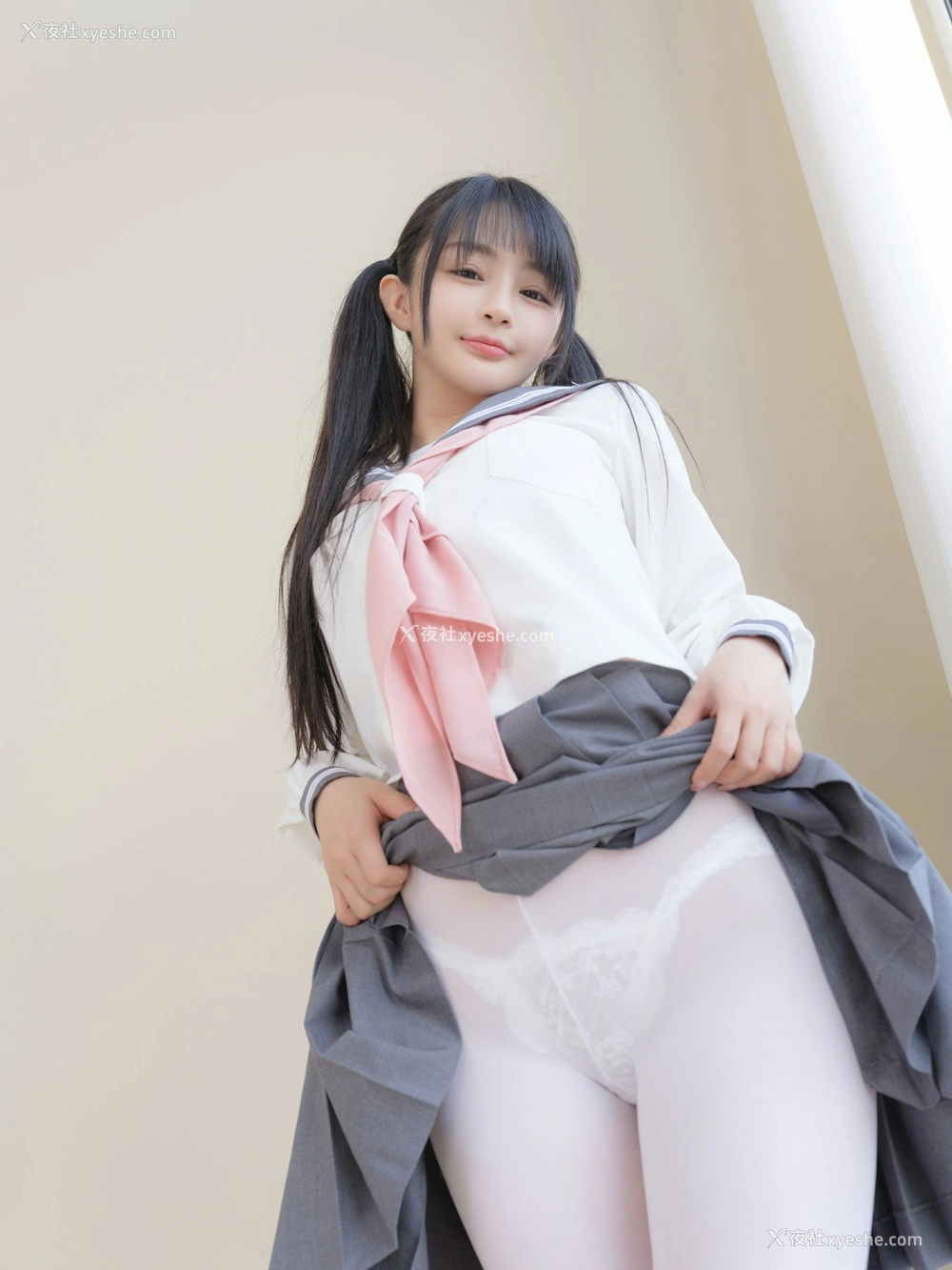 1P - 桜井宁宁 – 白丝JK