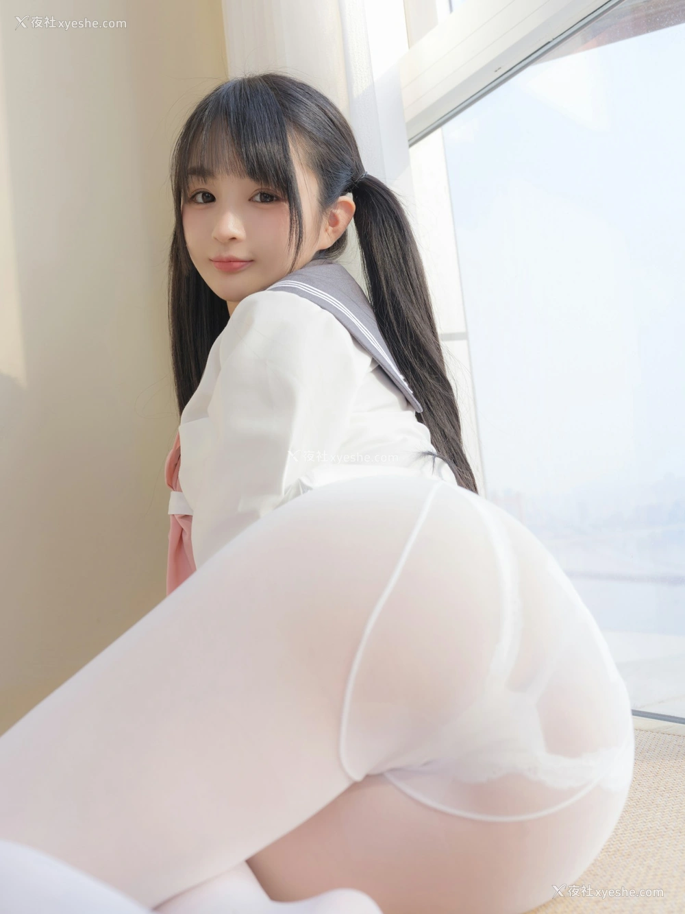 1P - 桜井宁宁 – 白丝JK
