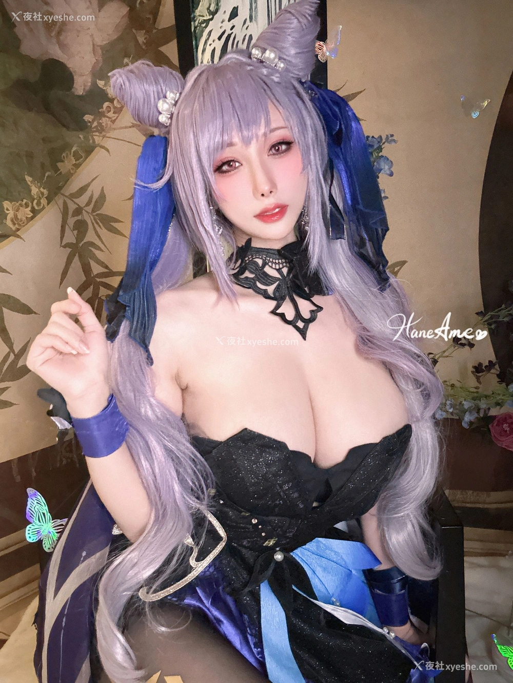 1P - Hane Ame 雨波写真 – GenshinImpact 刻晴