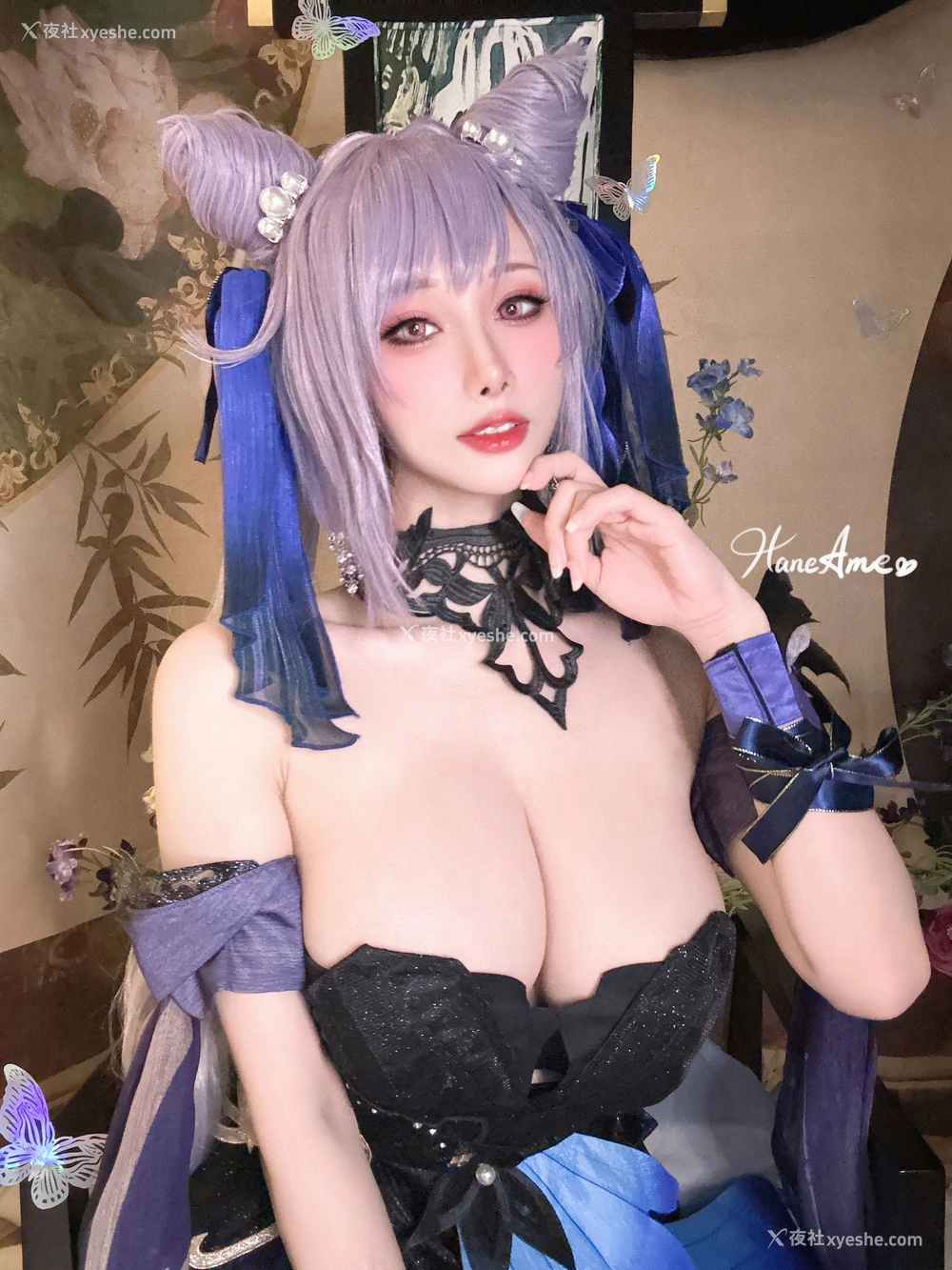 1P - Hane Ame 雨波写真 – GenshinImpact 刻晴
