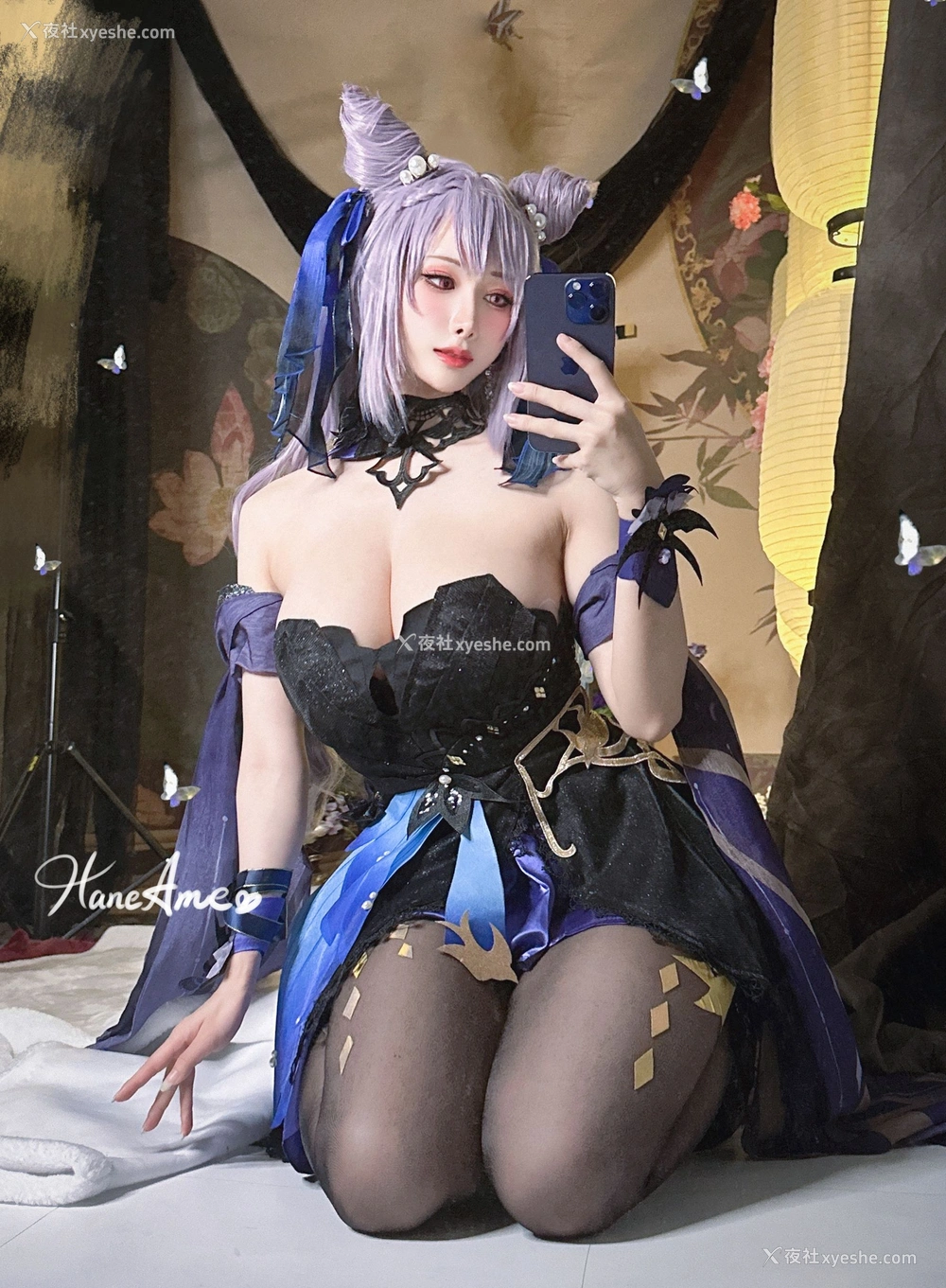 1P - Hane Ame 雨波写真 – GenshinImpact 刻晴