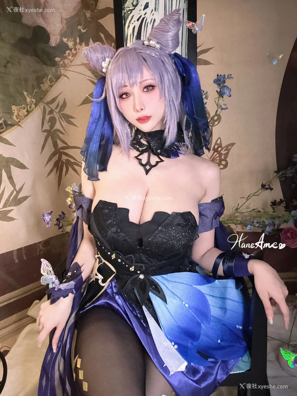 1P - Hane Ame 雨波写真 – GenshinImpact 刻晴