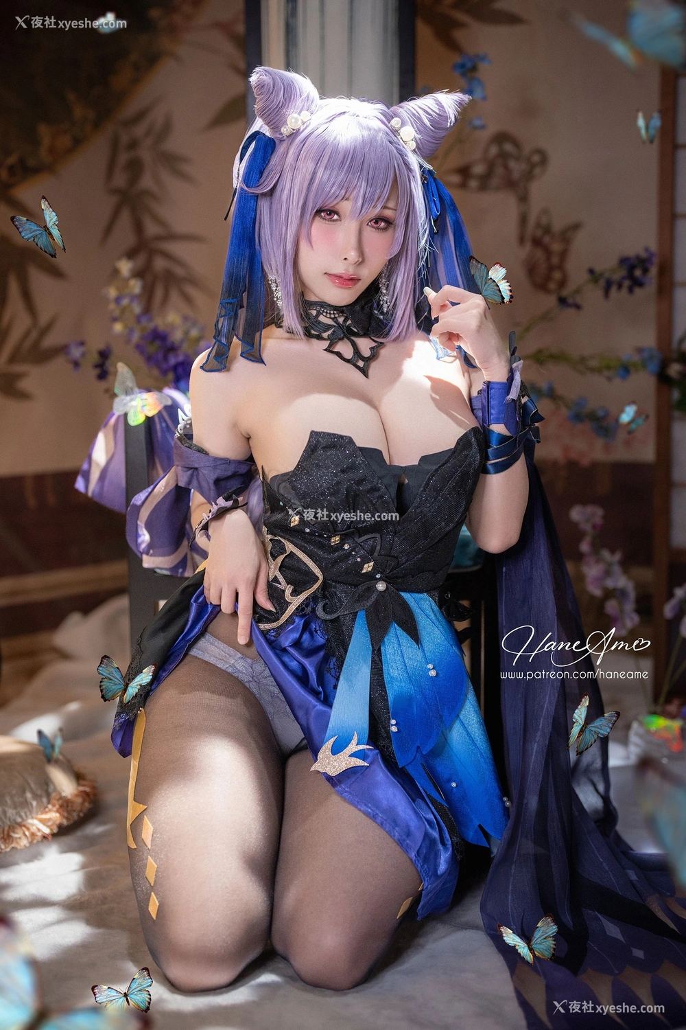 1P - Hane Ame 雨波写真 – GenshinImpact 刻晴