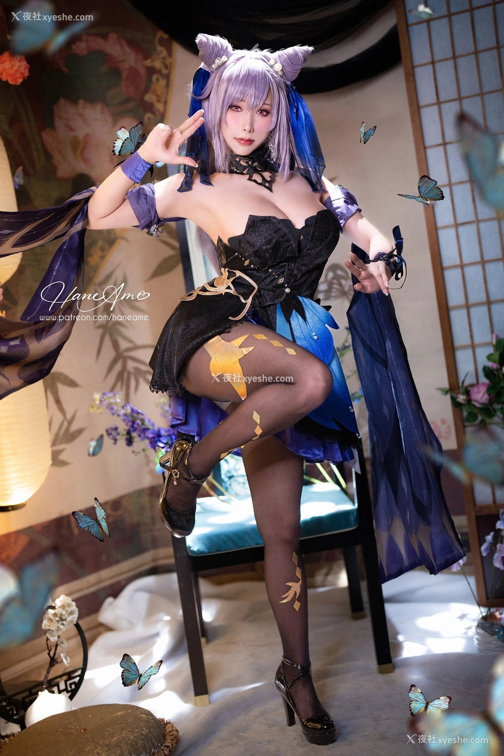 1P - Hane Ame 雨波写真 – GenshinImpact 刻晴