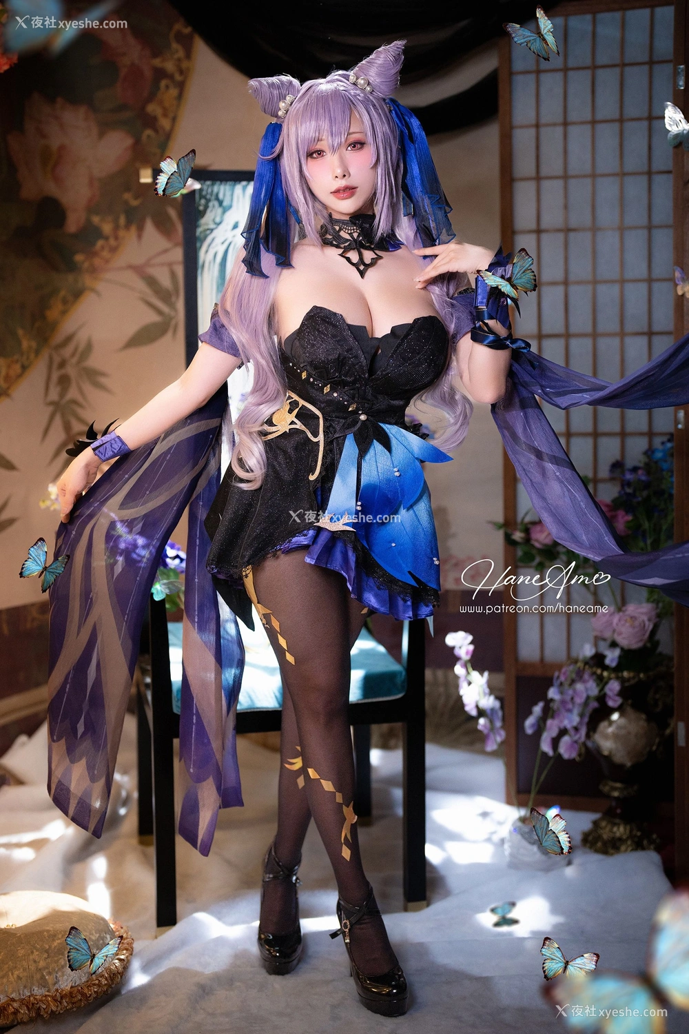 1P - Hane Ame 雨波写真 – GenshinImpact 刻晴