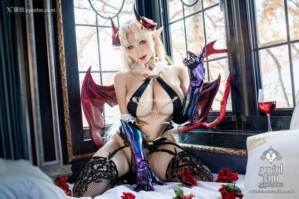 1P - Hane Ame 雨波写真 – 罪恶修女 RED EVIL