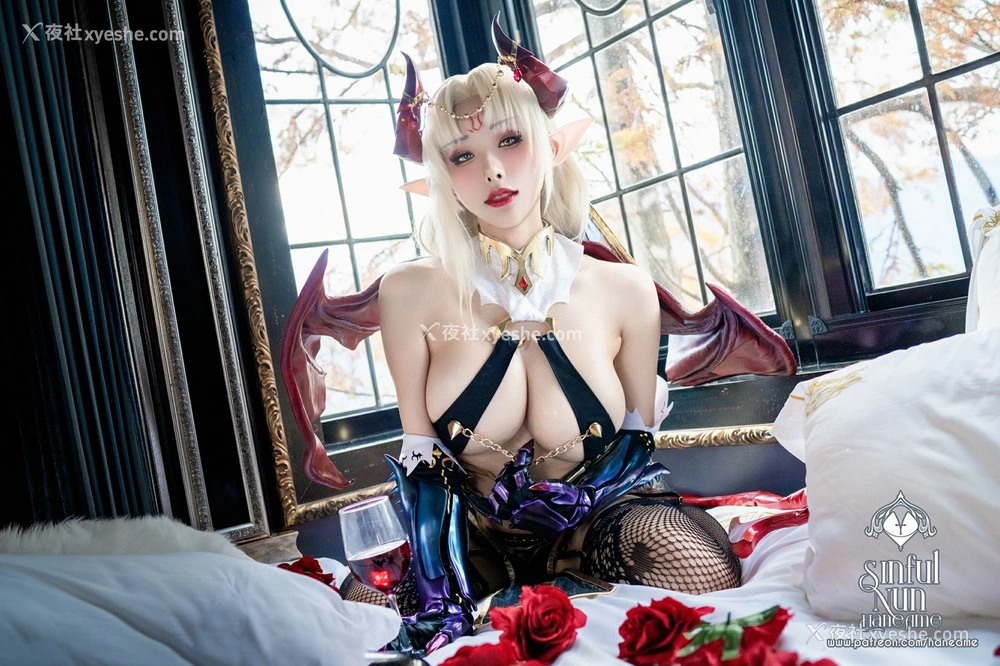 1P - Hane Ame 雨波写真 – 罪恶修女 RED EVIL