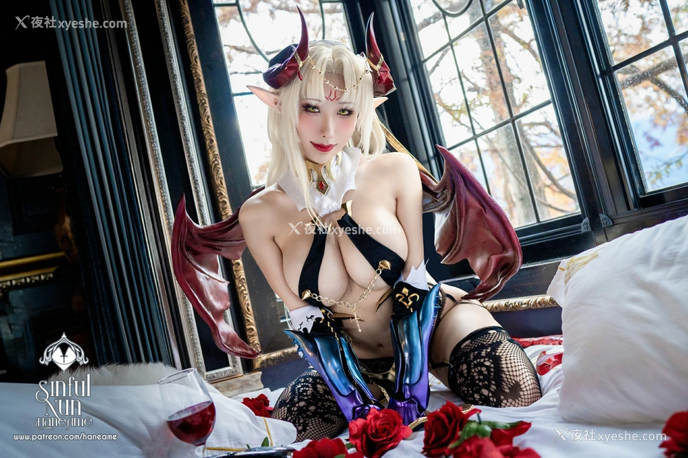 1P - Hane Ame 雨波写真 – 罪恶修女 RED EVIL
