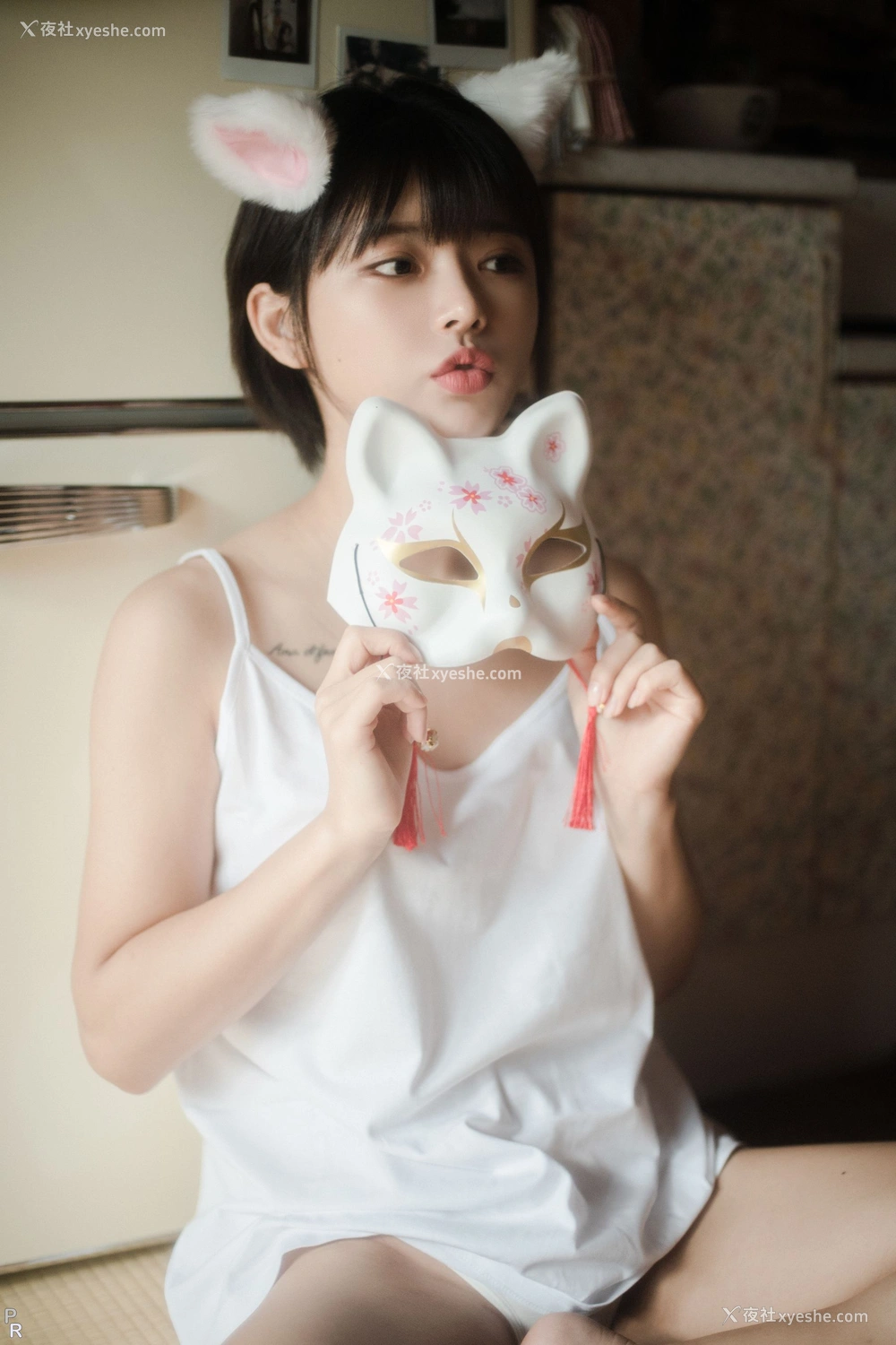 1P - [PINK RIBBON] Uuuha – My Cat – 1
