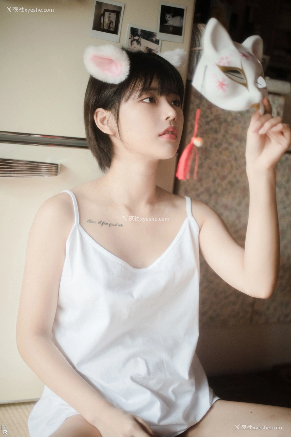 1P - [PINK RIBBON] Uuuha – My Cat – 1