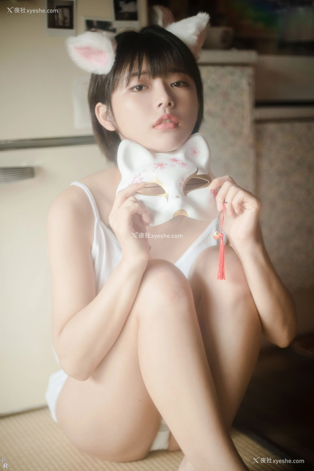 1P - [PINK RIBBON] Uuuha – My Cat – 1